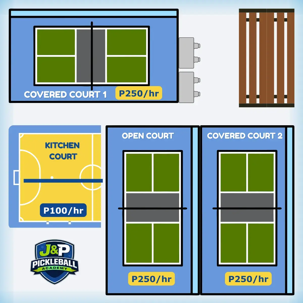 J&P Pickleball Academy Courts - Image 1